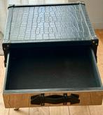 Laden kast zwart/zilver, Huis en Inrichting, Ophalen, 25 tot 50 cm, Minder dan 100 cm
