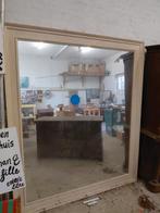 Grote spiegel in lijst. TEAB MOET WEG!!!, Ophalen, Gebruikt, Rechthoekig, Minder dan 100 cm