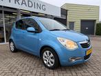 Opel Agila 1.2 Enjoy, Auto's, Opel, Voorwielaandrijving, 4 cilinders, Blauw, Origineel Nederlands