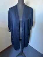 Donkerblauwe peignoir mt L (42-44) z.g.a.n., Primark, Ophalen of Verzenden, Blauw, Overige typen