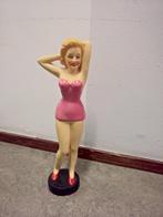 Pinup beeld in gebakken klei, Marily Monroe-achtig., Ophalen of Verzenden, Zo goed als nieuw, Mens
