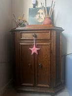 Oud houten kastje met lade, Ophalen of Verzenden, Gebruikt