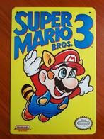 Super Mario Bros 3 20x30 cm Reclamebord, Verzamelen, Ophalen of Verzenden, Nieuw, Reclamebord