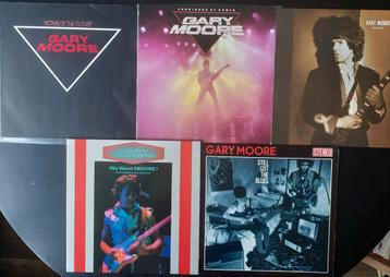 Gary Moore - 5 LP Vinyl Collectie beschikbaar voor biedingen