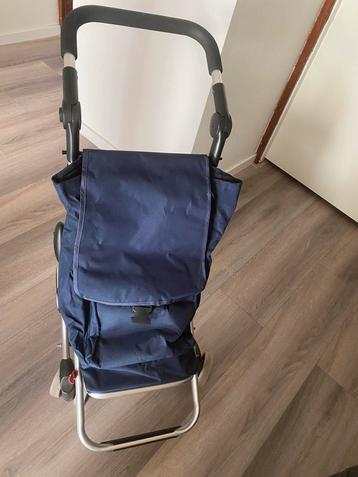 Boodschappentrolley - Blauw beschikbaar voor biedingen