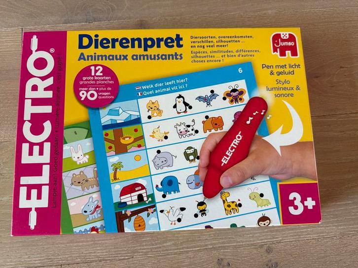 Electro Dierenpret 3+, Kinderen en Baby's, Speelgoed | Educatief en Creatief, Zo goed als nieuw, Met licht, Met geluid, Ophalen of Verzenden