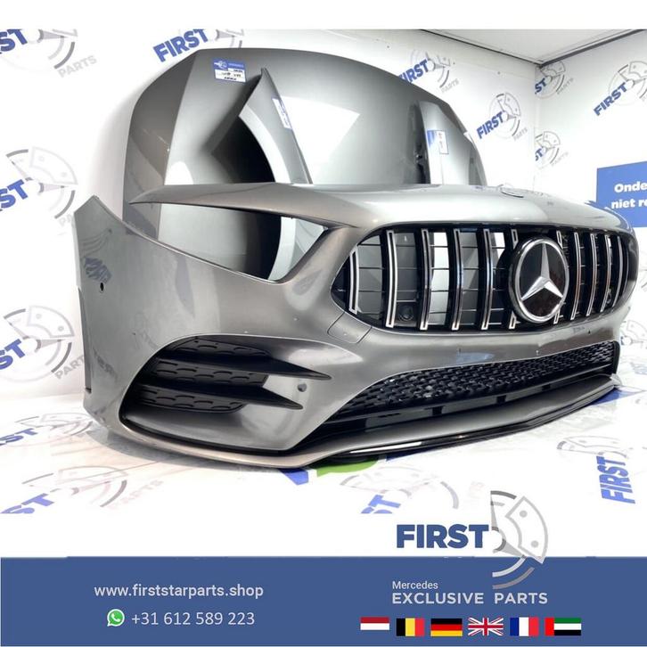 W177 V177 GT A35 AMG LINE VOORKOP BERG GRIJS Mercedes A Klas, Auto-onderdelen, Carrosserie en Plaatwerk, Bumper, Mercedes-Benz