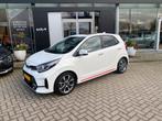 Kia Picanto 1.0 T-GDi GT-Line 5p 100PK // Leder // SchuifDak, Auto's, Kia, Voorwielaandrijving, 101 pk, Euro 6, Wit