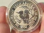 Kookaburra 1994, 1 oz .988 zilver (2-1), Ophalen of Verzenden, Zilver