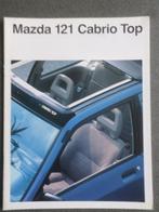 Mazda 121 Cabrio Top Brochure, Boeken, Auto's | Folders en Tijdschriften, Mazda, Zo goed als nieuw, Verzenden