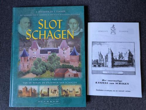 Boek Slot Kasteel SCHAGEN, Boeken, Geschiedenis | Stad en Regio, Zo goed als nieuw, 20e eeuw of later, Ophalen of Verzenden