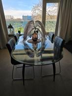 Eettafel uit Italië van het merk flyline, Huis en Inrichting, Tafels | Eettafels, Ophalen, 200 cm of meer, 50 tot 100 cm, Zo goed als nieuw