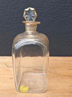 antieke fles karaf met gouden schildering?, Antiek en Kunst, Antiek | Glas en Kristal, Verzenden