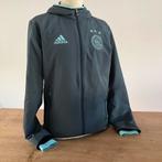 Ajax Trainingsjack Adidas - Maat M, Ophalen of Verzenden, Zo goed als nieuw, Maat 48/50 (M), Grijs