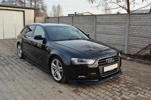 Voorlip sideskirt diffuser spoiler - Audi A4 B8 11-15, Auto diversen, Tuning en Styling, Ophalen of Verzenden