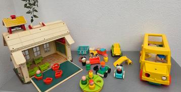 Vintage Fisher-Price Speelgoed Set beschikbaar voor biedingen