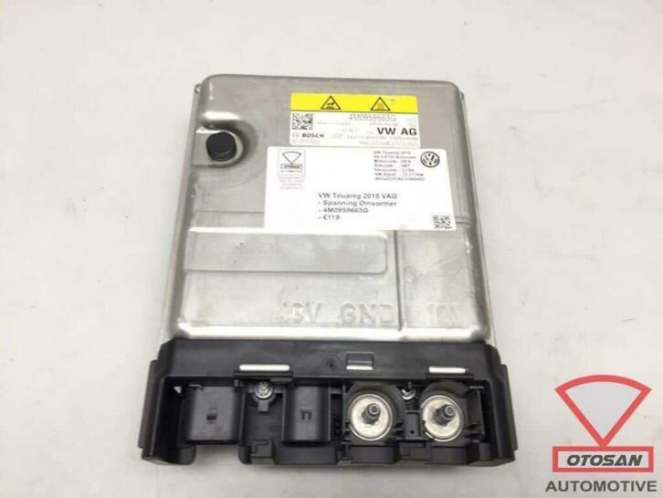 vw touareg 2018 vag spanning omvormer 4m0959663g, Auto-onderdelen, Elektronica en Kabels, Volkswagen, Gebruikt, Ophalen of Verzenden