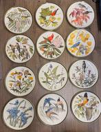 Set van 12 Arthur Singer Vogel Borden Franklin Mint 10€ ps, Ophalen