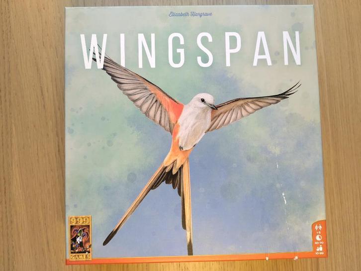 Wingspan, Hobby en Vrije tijd, Gezelschapsspellen | Bordspellen, Zo goed als nieuw, Een of twee spelers, Drie of vier spelers