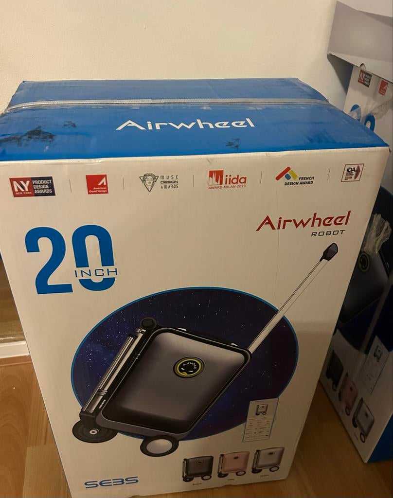 Elektrische koffer Air wheel 20inch, Ophalen of Verzenden, Nieuw, Hard kunststof
