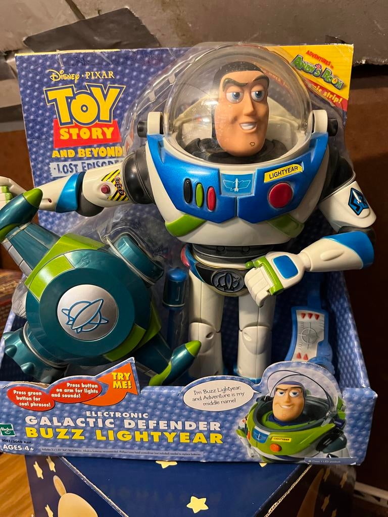 Toy Story Galactic Defender Buzz Lightyear - Zeldzaam!, Ophalen of Verzenden, Zo goed als nieuw