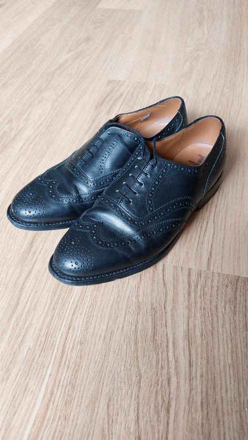 Van Bommel herenschoen, maat 9½ (maat 44), wijdtemaat H, Kleding | Heren, Schoenen, Zo goed als nieuw, Zwart, Ophalen of Verzenden