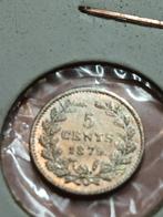 stuiver 1879, Postzegels en Munten, Munten | Nederland, Vóór koninkrijk, Zilver, Ophalen of Verzenden, Losse munt