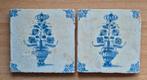 Oude Delftse Tegels - Set van 2, Antiek en Kunst, Antiek | Wandborden en Tegels, Ophalen