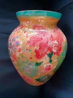 Glazen vaas, Huis en Inrichting, Woonaccessoires | Vazen, Minder dan 50 cm, Glas, Ophalen of Verzenden, Overige kleuren