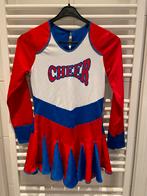 Cheerleader jurkje maat 158 met pompom en kniekousen, Ophalen, Zo goed als nieuw, 158 t/m 164, Meisje