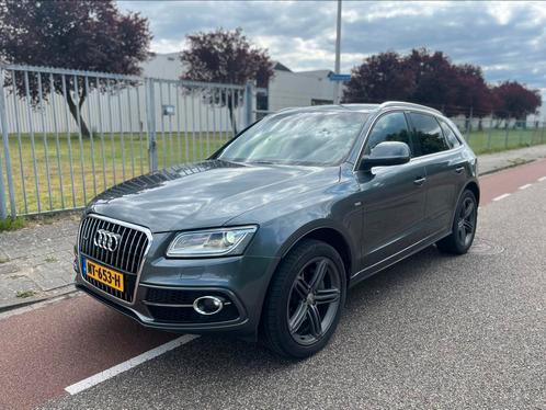 Audi Q5 3.0 TDI Quattro 245pk 3x S-Line Facelift, Auto's, Audi, Bedrijf, Q5, 360° camera, ABS, Achteruitrijcamera, Adaptieve lichten