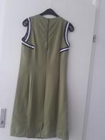 Jurk zomer groen met wit grijze bies 40 nieuw, Kleding | Dames, Gelegenheidskleding, Ophalen of Verzenden, Nieuw, Maat 38/40 (M)