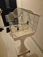 Vogel kooi te koop, Dieren en Toebehoren, Ophalen, Gebruikt, Metaal, Vogelkooi