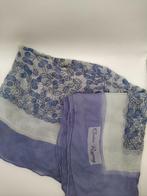 Vintage Creation Rupong shawl in blauw, Ophalen of Verzenden, Zo goed als nieuw