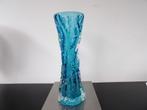 Sixties grote Vaas, Ingrid Glass blauw, Ophalen of Verzenden