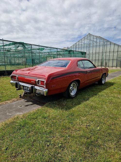 Plymouth Duster 1973 318CI 4BBL, Auto's, Overige Auto's, Particulier, Benzine, Coupé, Automaat, Geïmporteerd, Rood, Zwart, Kunstmatig leder