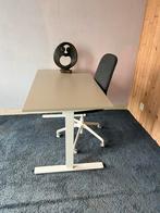 Ikea Trotten Zit/Sta Bureau 120x70 - Hoog/Laag Verstelbaar, Ophalen, In hoogte verstelbaar, Zo goed als nieuw, Stabureau