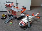 Playmobil de Kustwacht, helikopter en een duikbootje, Ophalen, Gebruikt