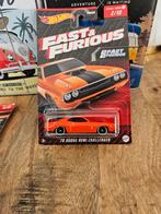 Hotwheels Fast and furious Dodge Hemi challenger 1970 nieuw, Ophalen of Verzenden, Nieuw, Auto