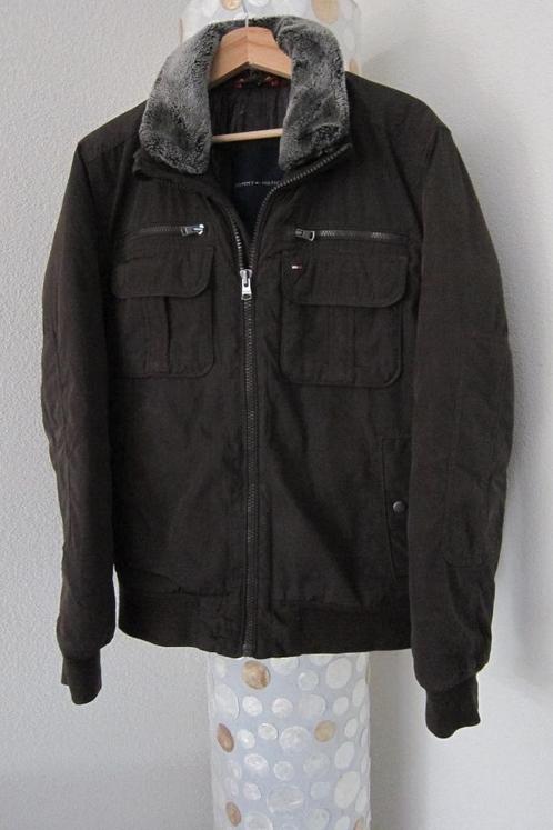 Tommy hilfiger heren dikke winterjas jas bruin maat m, Kleding | Heren, Jassen | Winter, Zo goed als nieuw, Maat 48/50 (M), Bruin