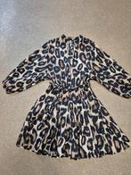 Eksept bruine panter jurk, maat L, Maat 38/40 (M), Bruin, Ophalen of Verzenden, Zo goed als nieuw
