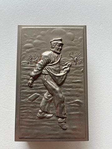 Houder voor grote luciferdoos - Spaarbank voor Ede beschikbaar voor biedingen