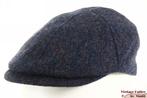 flatcap Jockey panelenpet Signes Rock blauw wol 56 nieuw, Ophalen of Verzenden, Signes Rock azul, Nieuw, Pet
