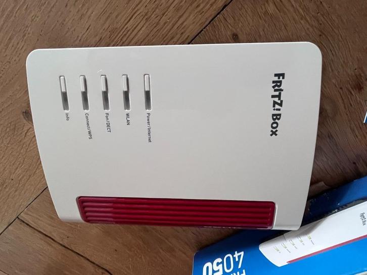 Fritz!Box 4050 WI-FI 6, Computers en Software, Routers en Modems, Zo goed als nieuw, Ophalen