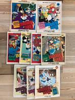 9 albums Oom Dagobert Walt Disney, Gelezen, Europa, Ophalen of Verzenden, Meerdere comics