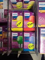 13x Gekleurde LED Lampjes - Prikkabel - E27 Fitting, Led-lamp, Minder dan 30 watt, Soft of Flame, Nieuw