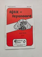 AJAX - Feyenoord Programma seizoen 1978/79 no 13, Verzamelen, Sportartikelen en Voetbal, Verzenden, Zo goed als nieuw, Feyenoord