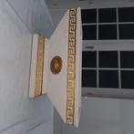 versace stijl bloempot, Tuin en Terras, Bloempotten, Rond, Ophalen of Verzenden, Aardewerk, Minder dan 40 cm