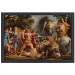 De Calydonische jacht op zwijnen - Peter Paul Rubens canvas, Nieuw, Print, 50 tot 75 cm, Oorspronkelijke maker