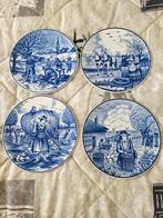 Te koop delfs blauwe borden, Antiek en Kunst, Antiek | Keramiek en Aardewerk, Ophalen of Verzenden